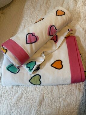 Roller Rabbit x Target Disco Hearts Rainbow Beach Towel SET OF TWO